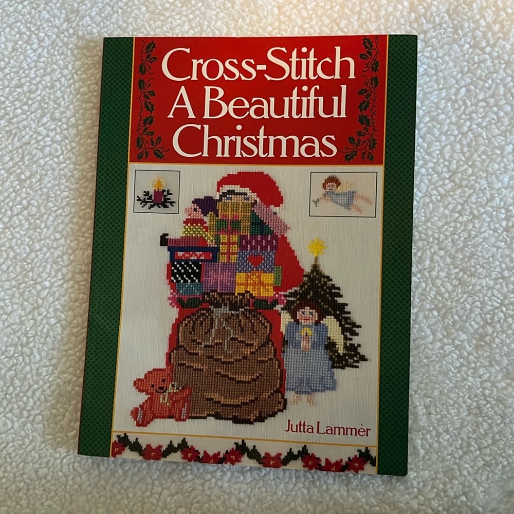 Cross Stitch A Beautiful Christmas pattern book by Jutta Lammer , new
